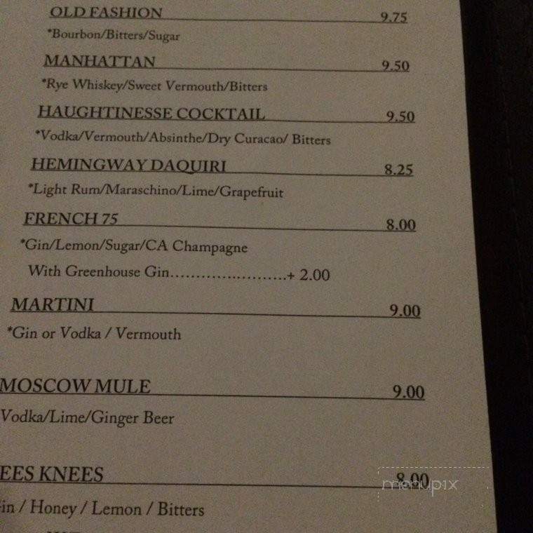 Proper - Fort Worth, TX menu_pic