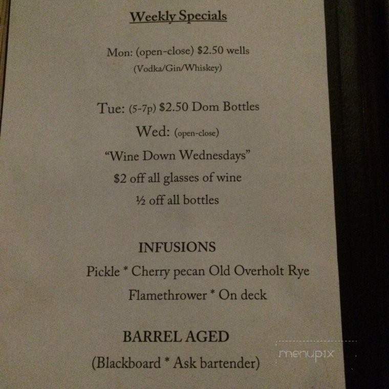 Proper - Fort Worth, TX menu_pic