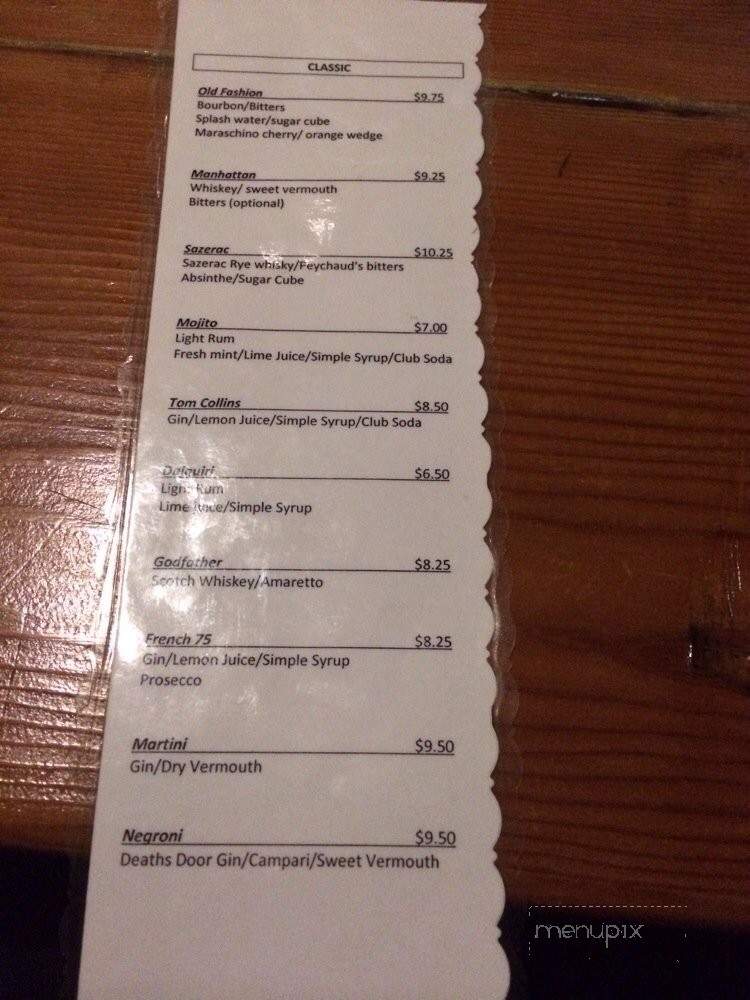 Proper - Fort Worth, TX menu_pic