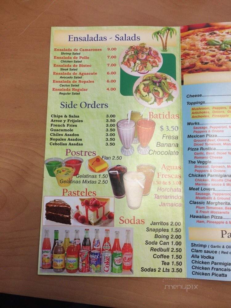 Acapulco - Raritan, NJ menu_pic