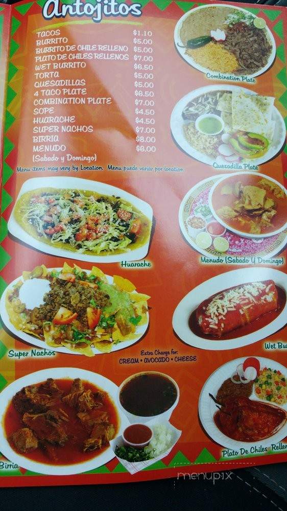 Tacos Giyo 2 - Paramount, CA menu_pic