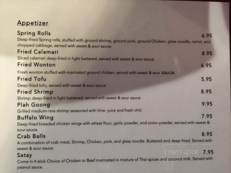 The Great Thai BBQ - National City, CA menu_pic