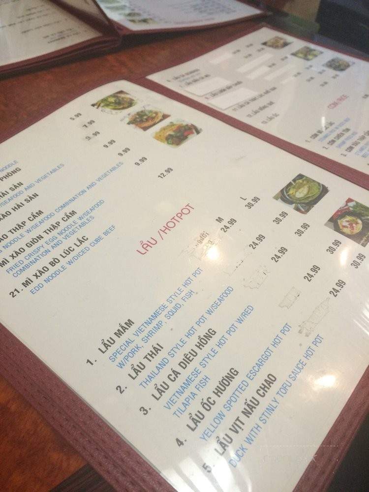 Lau Dong Que - Westminster, CA menu_pic