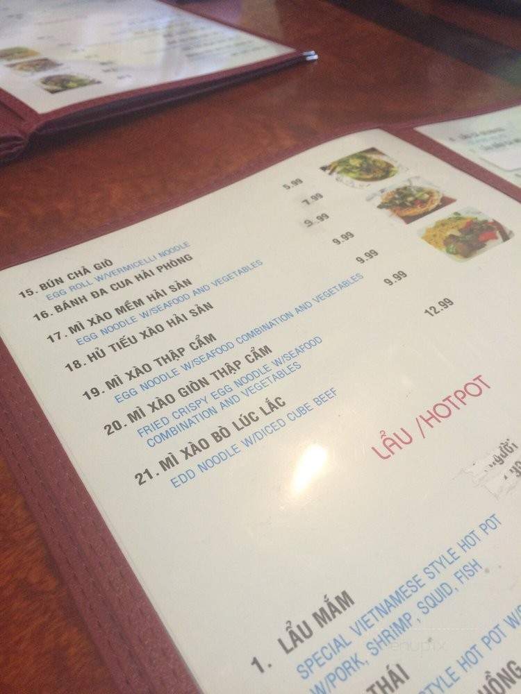 Lau Dong Que - Westminster, CA menu_pic