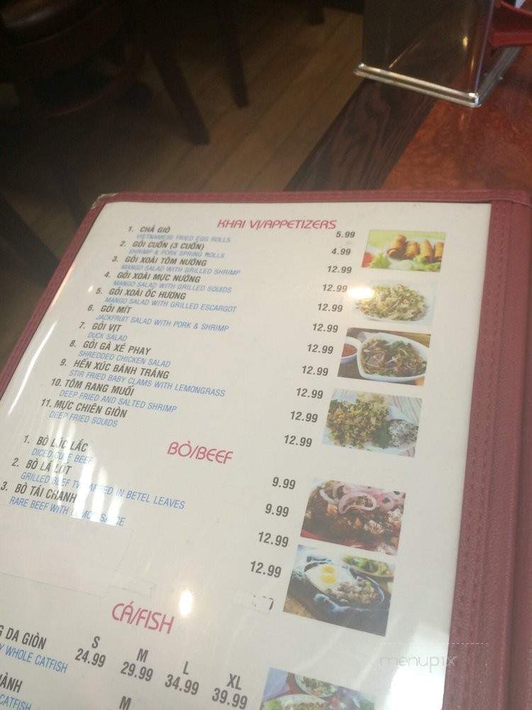 Lau Dong Que - Westminster, CA menu_pic
