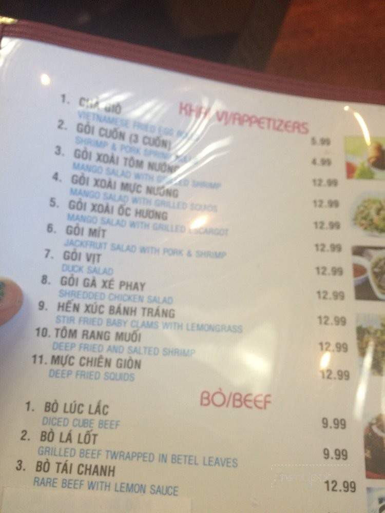 Lau Dong Que - Westminster, CA menu_pic
