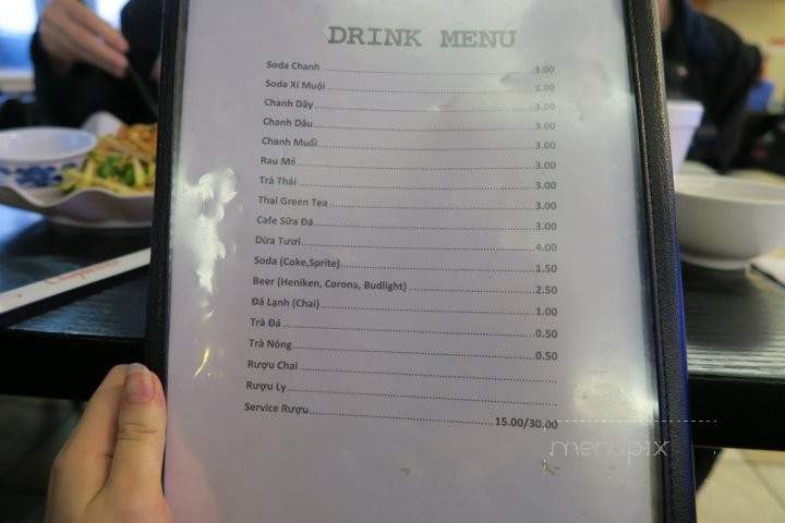 Tram Chim Fresh Seafood - Westminster, CA menu_pic