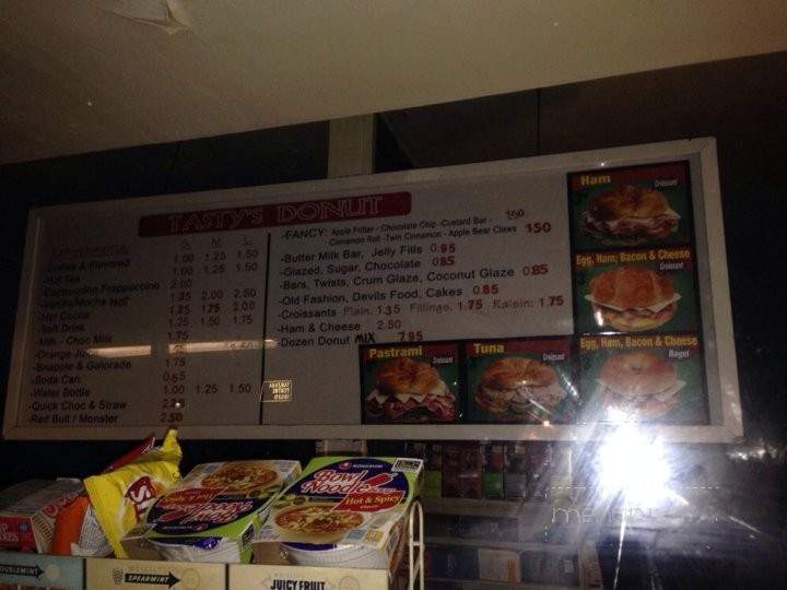 Tasty's Donuts - Tarzana, CA menu_pic