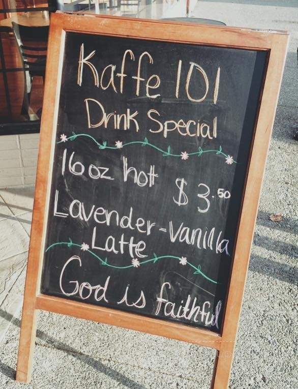 Kaffe 101 - Coos Bay, OR menu_pic