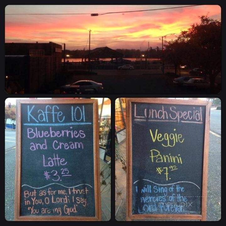 Kaffe 101 - Coos Bay, OR menu_pic