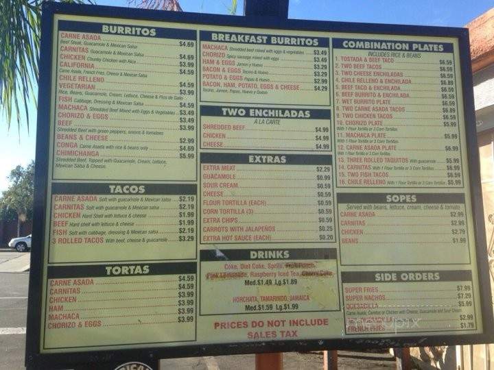 Alfredo's - Covina, CA menu_pic