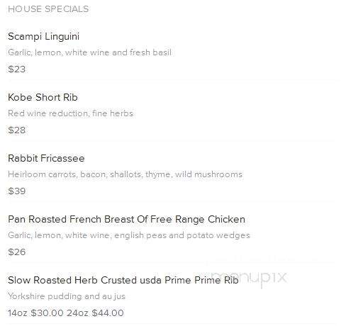 Koto Grille - Placerville, CA menu_pic
