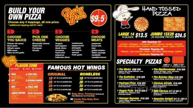 Scrambled and Baby Bros - Long Beach, CA menu_pic