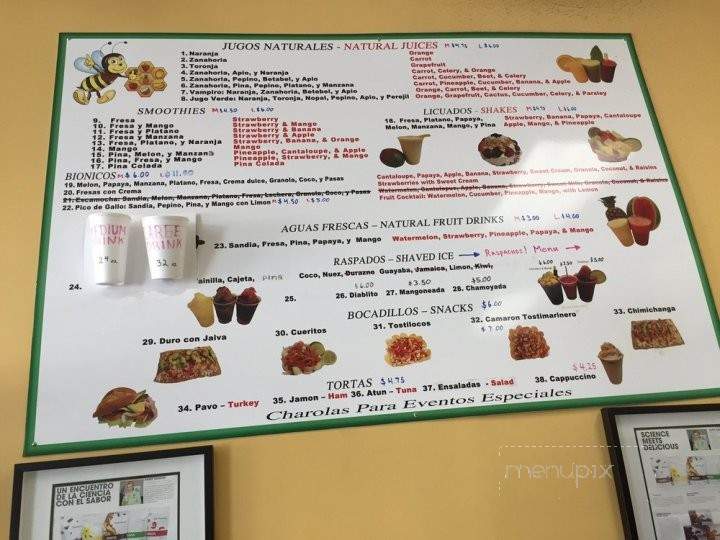 Honey Bee Fruits & Juices - Pico Rivera, CA menu_pic