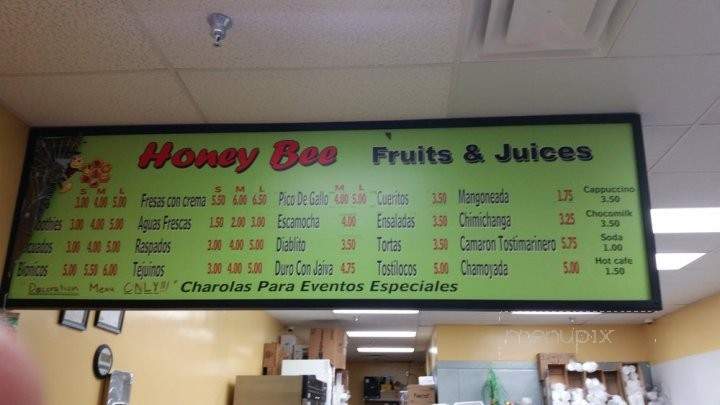 Honey Bee Fruits & Juices - Pico Rivera, CA menu_pic