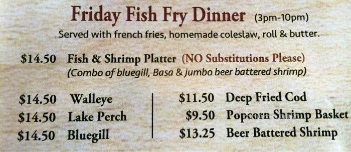 Schmidt's Towne Tap - Elburn, IL menu_pic