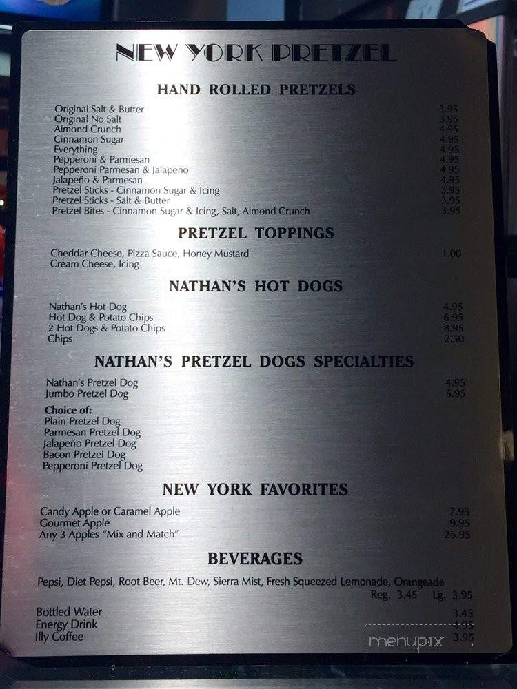 New York Pretzel - Las Vegas, NV menu_pic
