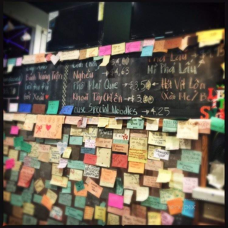 Slide The Wind - Orange, CA menu_pic