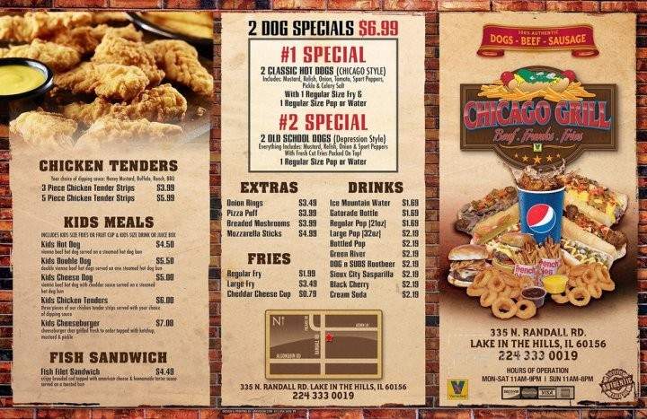 Chicago Grill - Lake In the Hills, IL menu_pic
