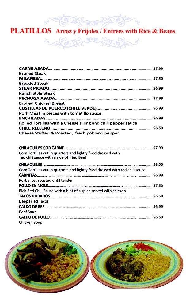 Fanny's Restaurant - Los Angeles, CA menu_pic