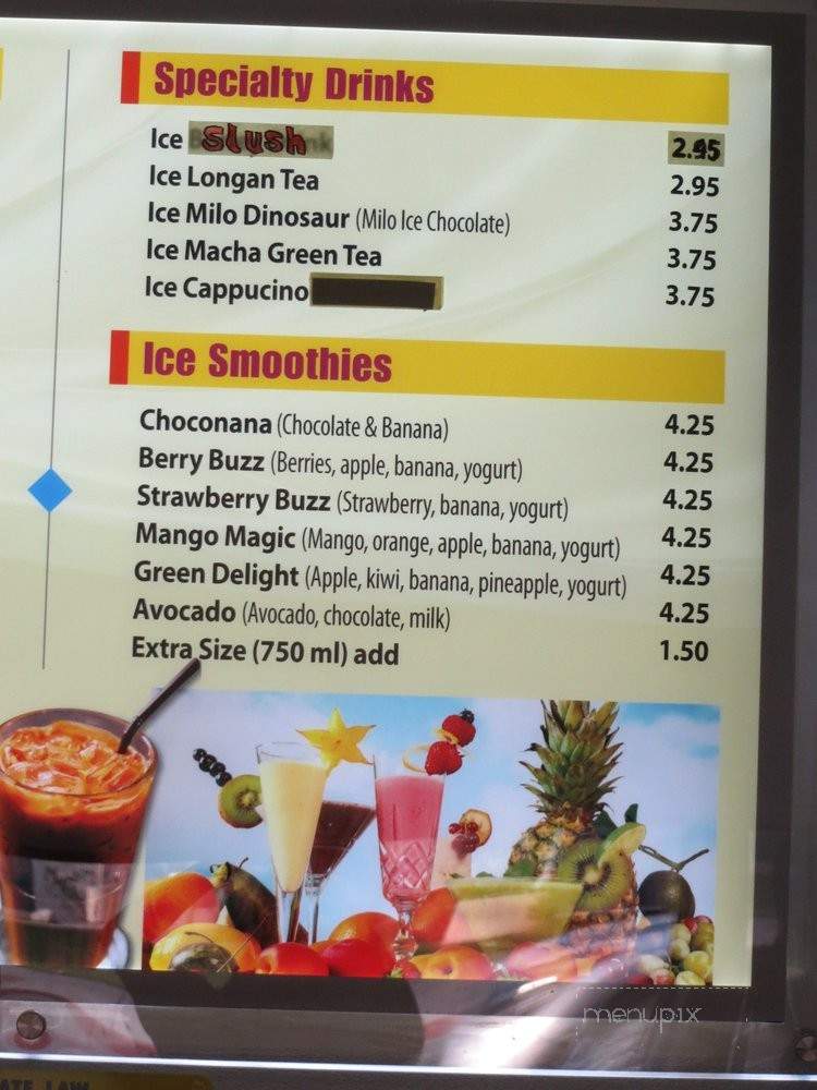 QQ Kopitiam - Pasadena, CA menu_pic