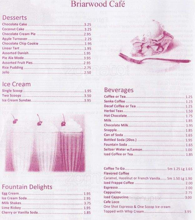 Briarwood Cafe - Jamaica, NY menu_pic