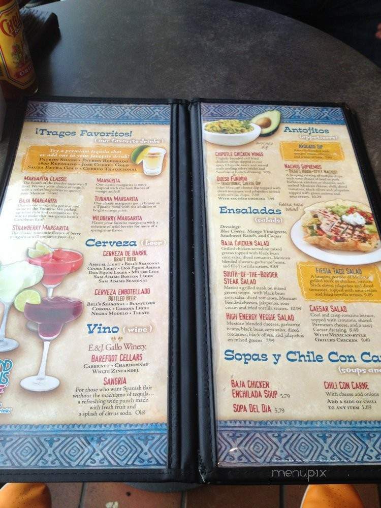 Diego's Mexican Village - Romulus, MI menu_pic