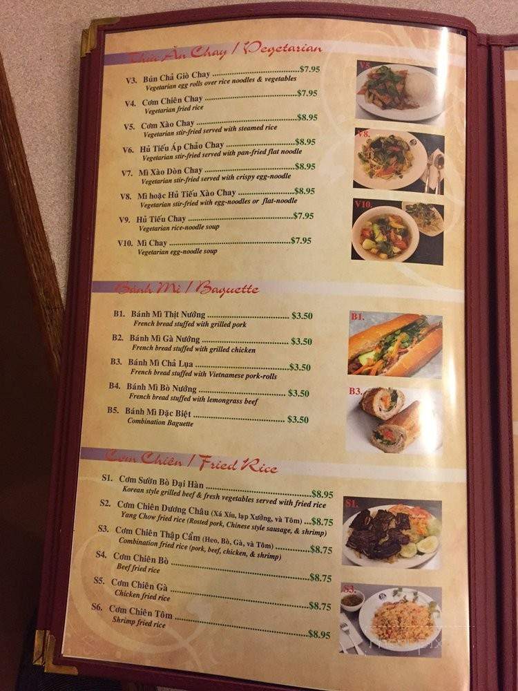 Pho Hung - Fort Worth, TX menu_pic