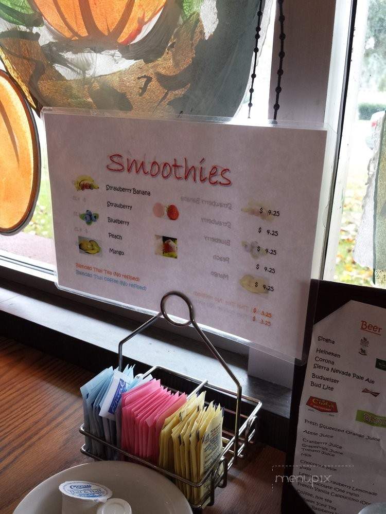 Kow Thai Restaurant - Davis, CA menu_pic