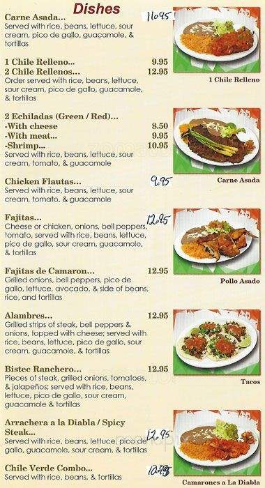 El Brinquito - Santa Rosa, CA menu_pic