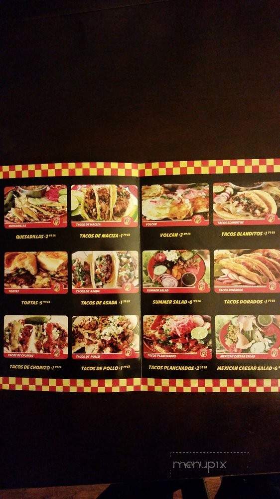 Tepe Taco - Long Beach, CA menu_pic