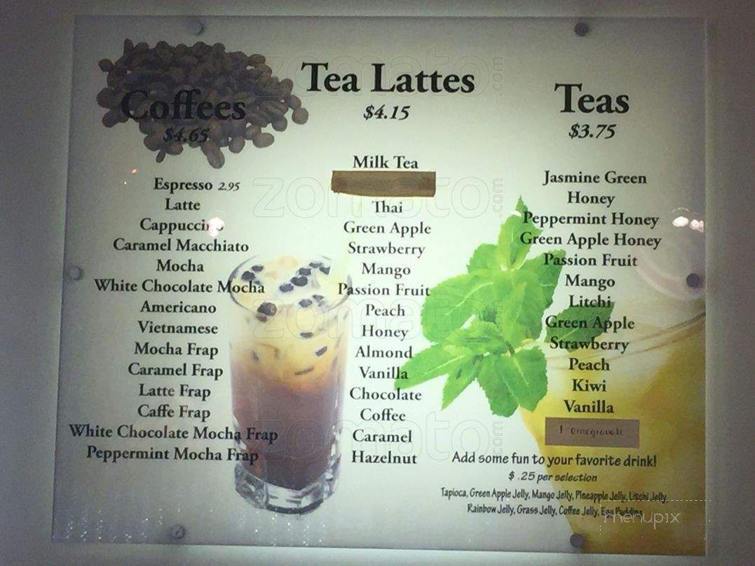 Fro-Yo Cup - Arlington, TX menu_pic