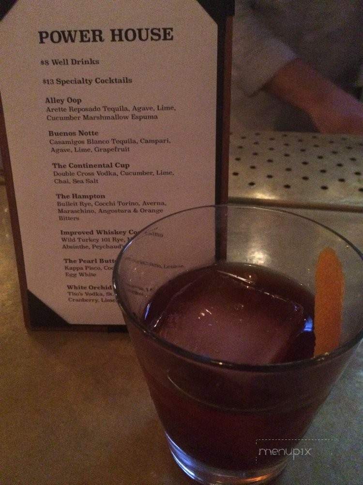 Power House - Los Angeles, CA menu_pic