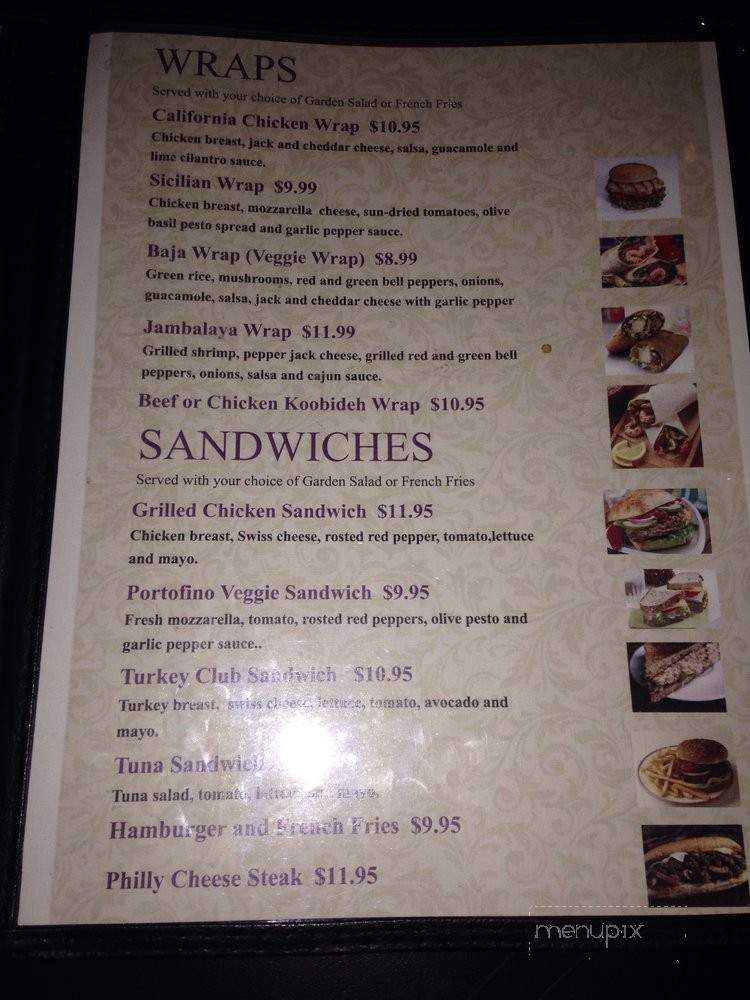 Zaman Ultra Hookah Lounge - Los Angeles, CA menu_pic