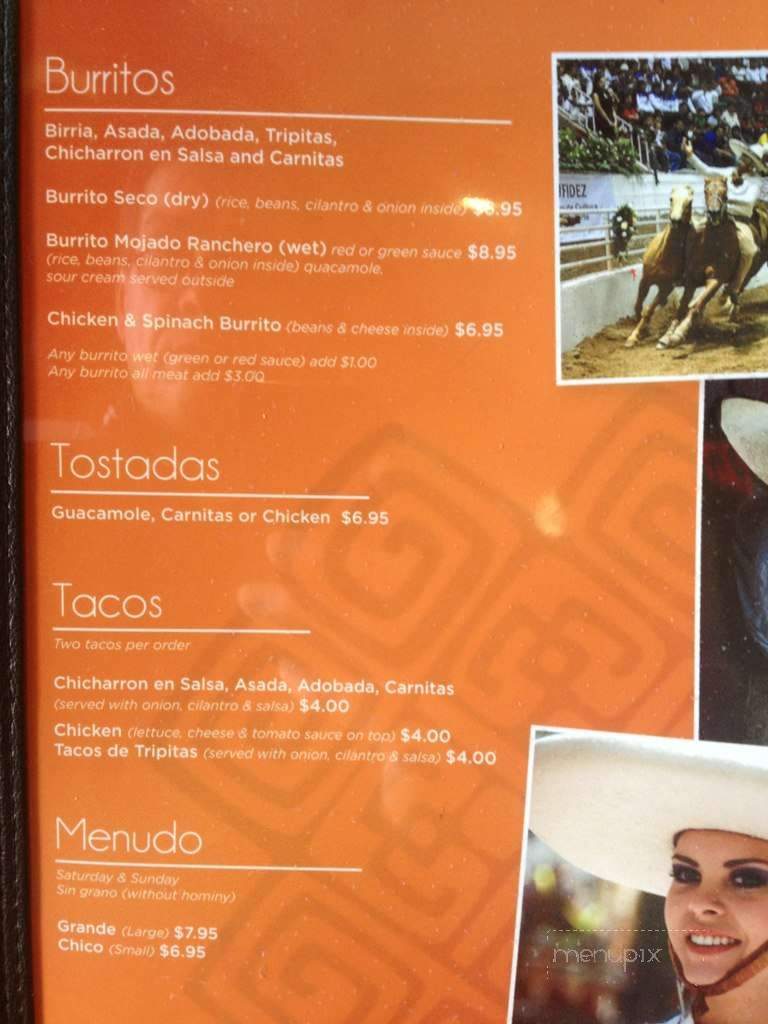 Birrieria Tepechi - Long Beach, CA menu_pic