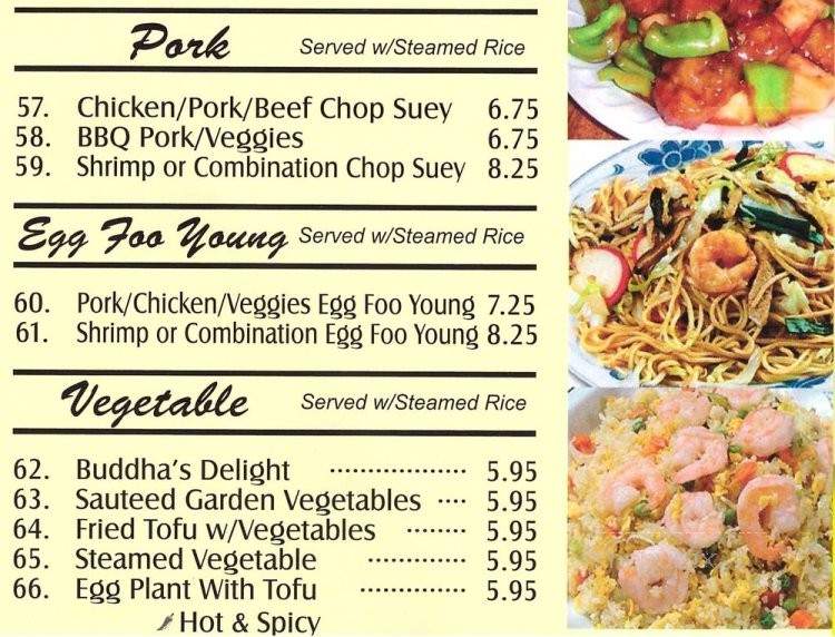 Lucky Express Chinese Cuisine - Long Beach, CA menu_pic