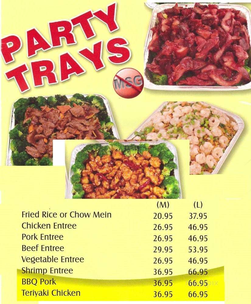 Lucky Express Chinese Cuisine - Long Beach, CA menu_pic