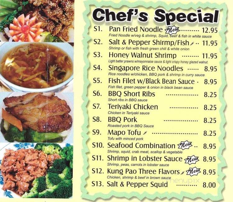 Lucky Express Chinese Cuisine - Long Beach, CA menu_pic