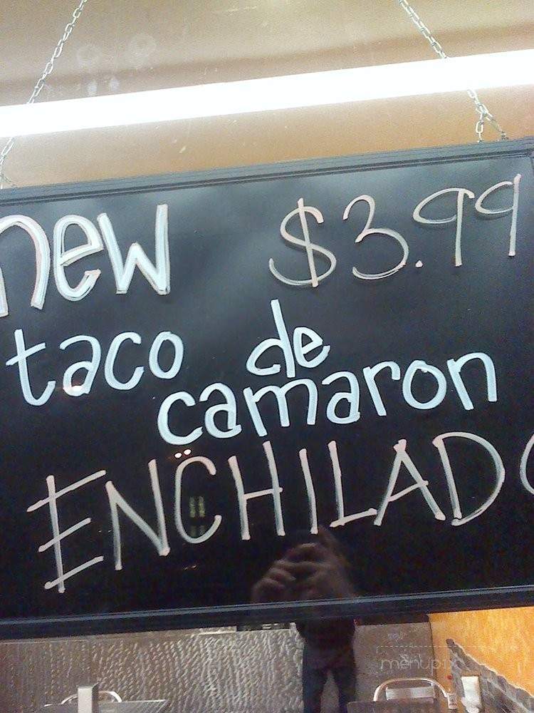 Baja Mar Taco - Pico Rivera, CA menu_pic