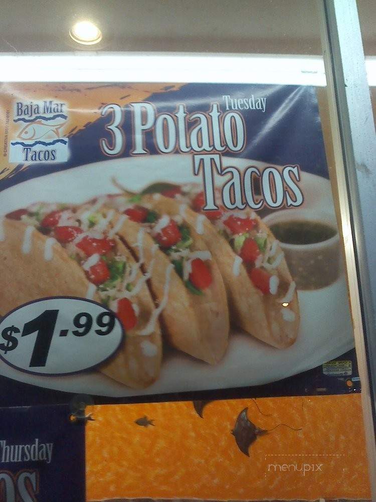 Baja Mar Taco - Pico Rivera, CA menu_pic