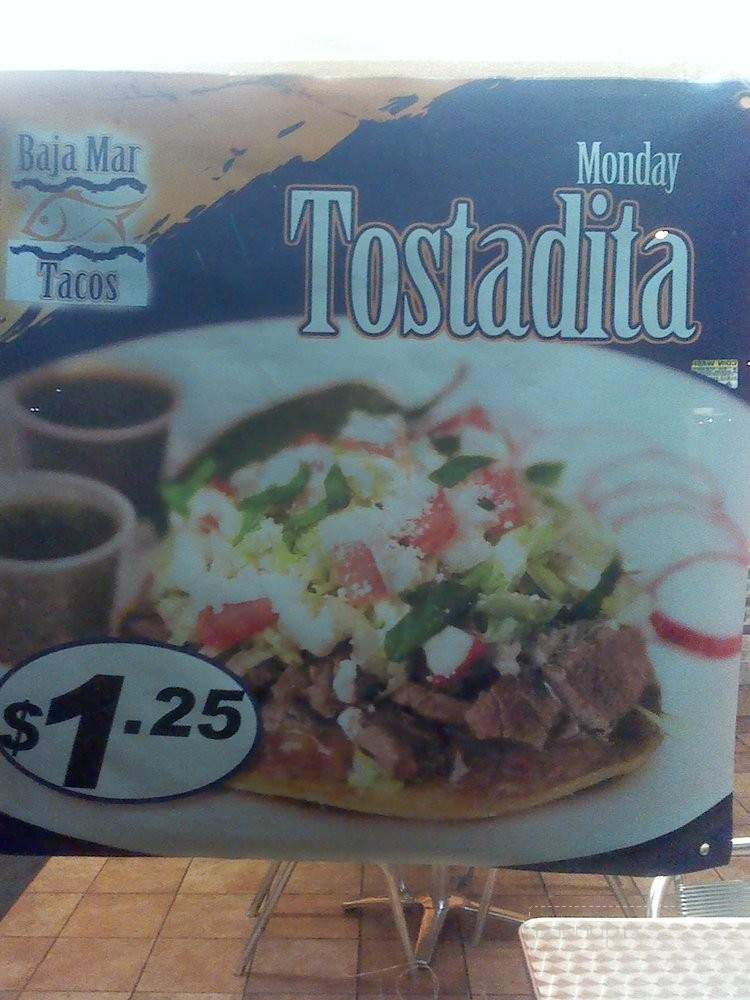 Baja Mar Taco - Pico Rivera, CA menu_pic