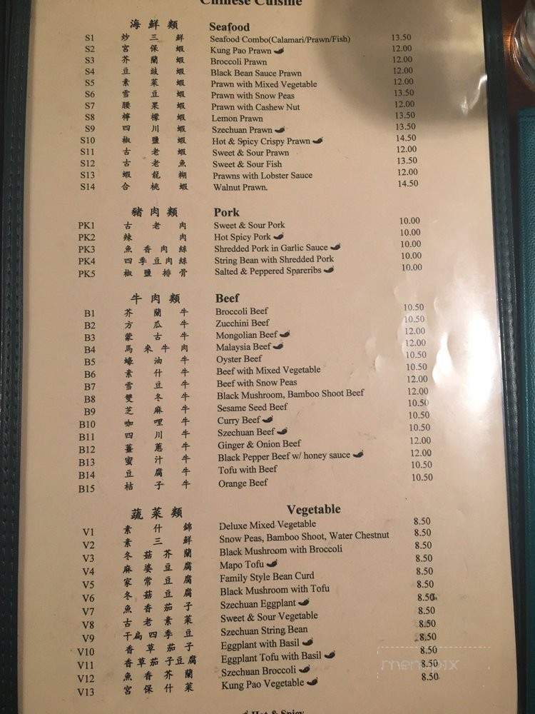 Peter's Sushi and Chinese House - Willits, CA menu_pic