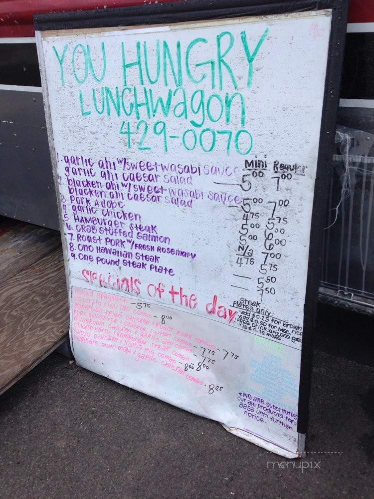 You Hungry - Honolulu, HI menu_pic