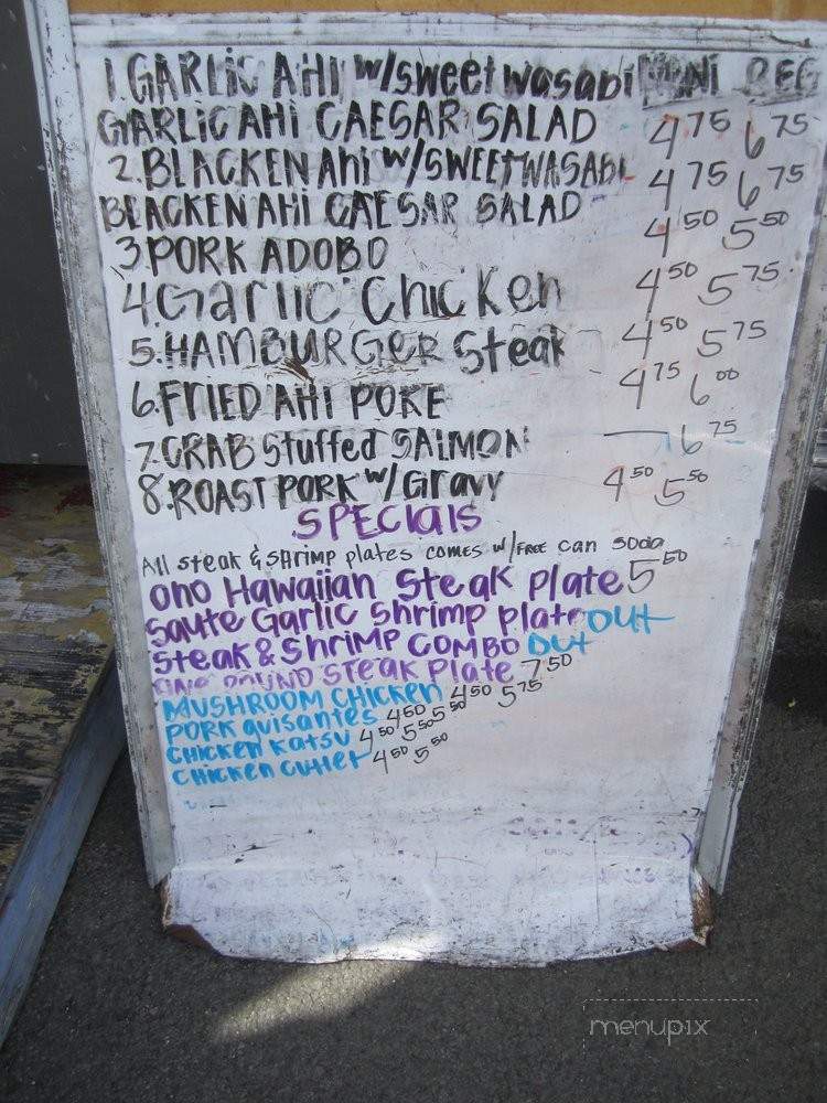 You Hungry - Honolulu, HI menu_pic