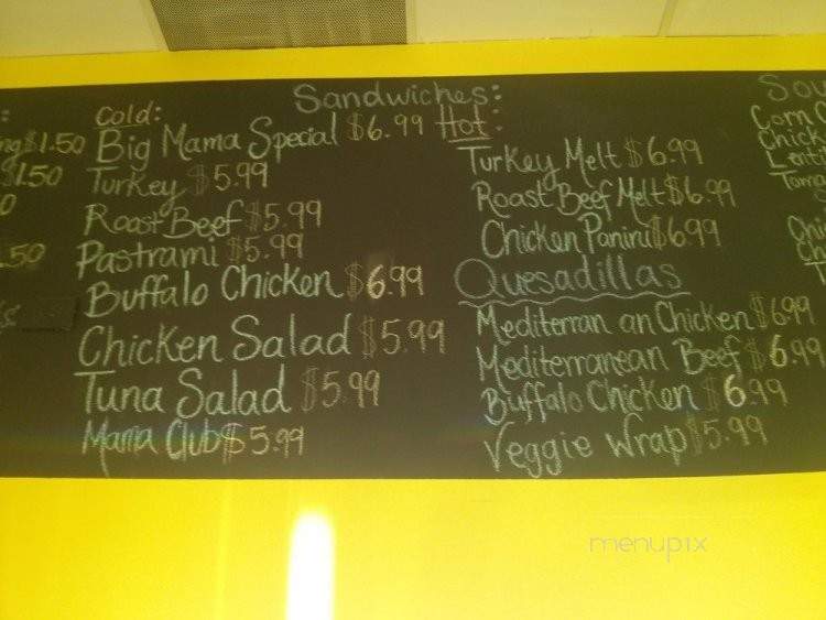 Big Mama Subs - Los Angeles, CA menu_pic