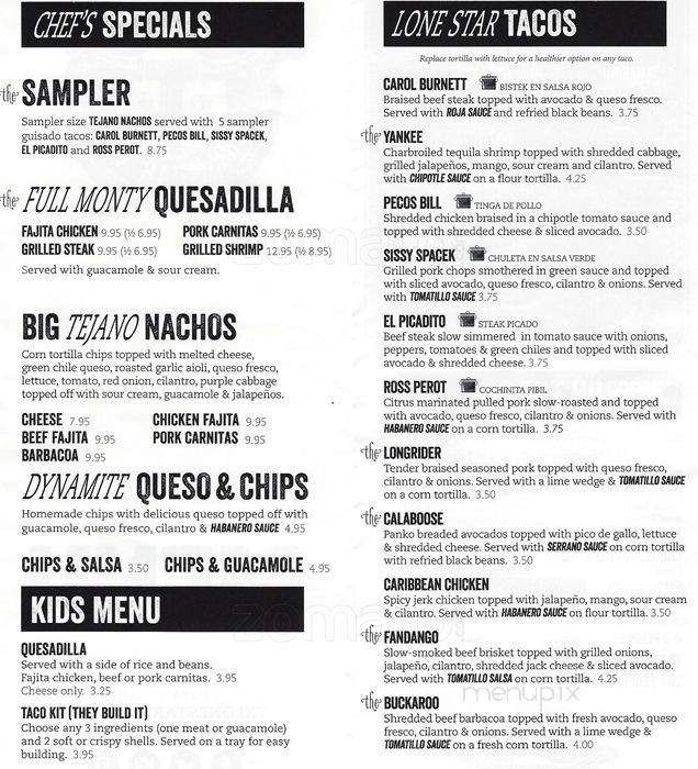 /250138507/Lone-Star-Taco-Deer-Menu-Park-TX - Deer Park, TX