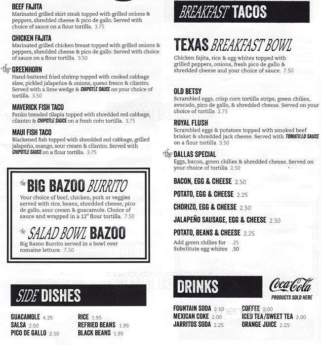 /250138507/Lone-Star-Taco-Deer-Menu-Park-TX - Deer Park, TX