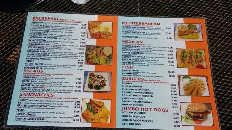 Surf Food Stand - Manhattan Beach, CA menu_pic