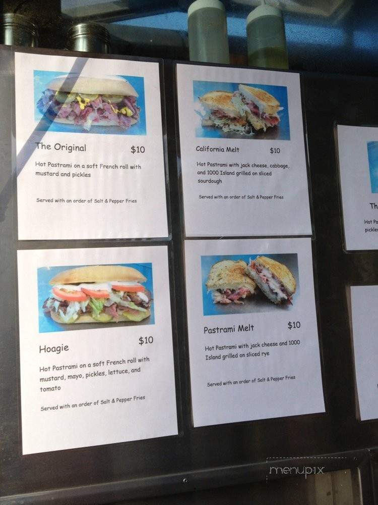 La Pastrami - San Francisco, CA menu_pic