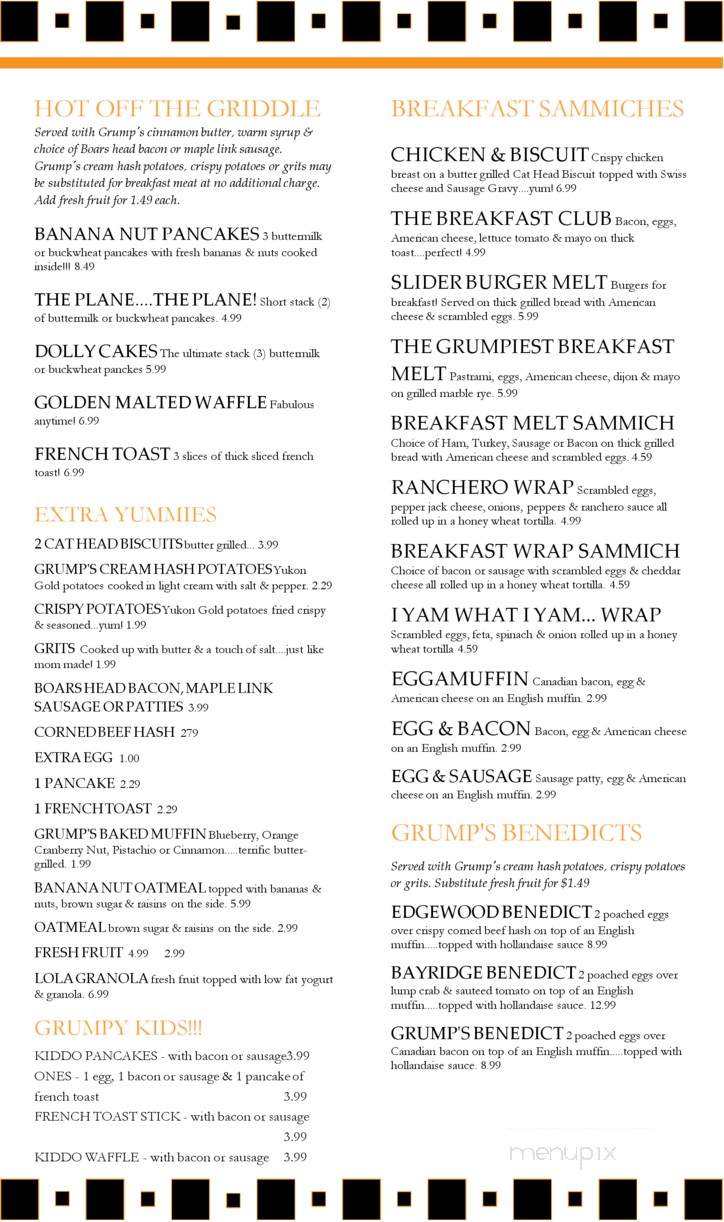 /250392624/Grumps-Cafe-Crofton-Menu-Gambrills-MD - Gambrills, MD